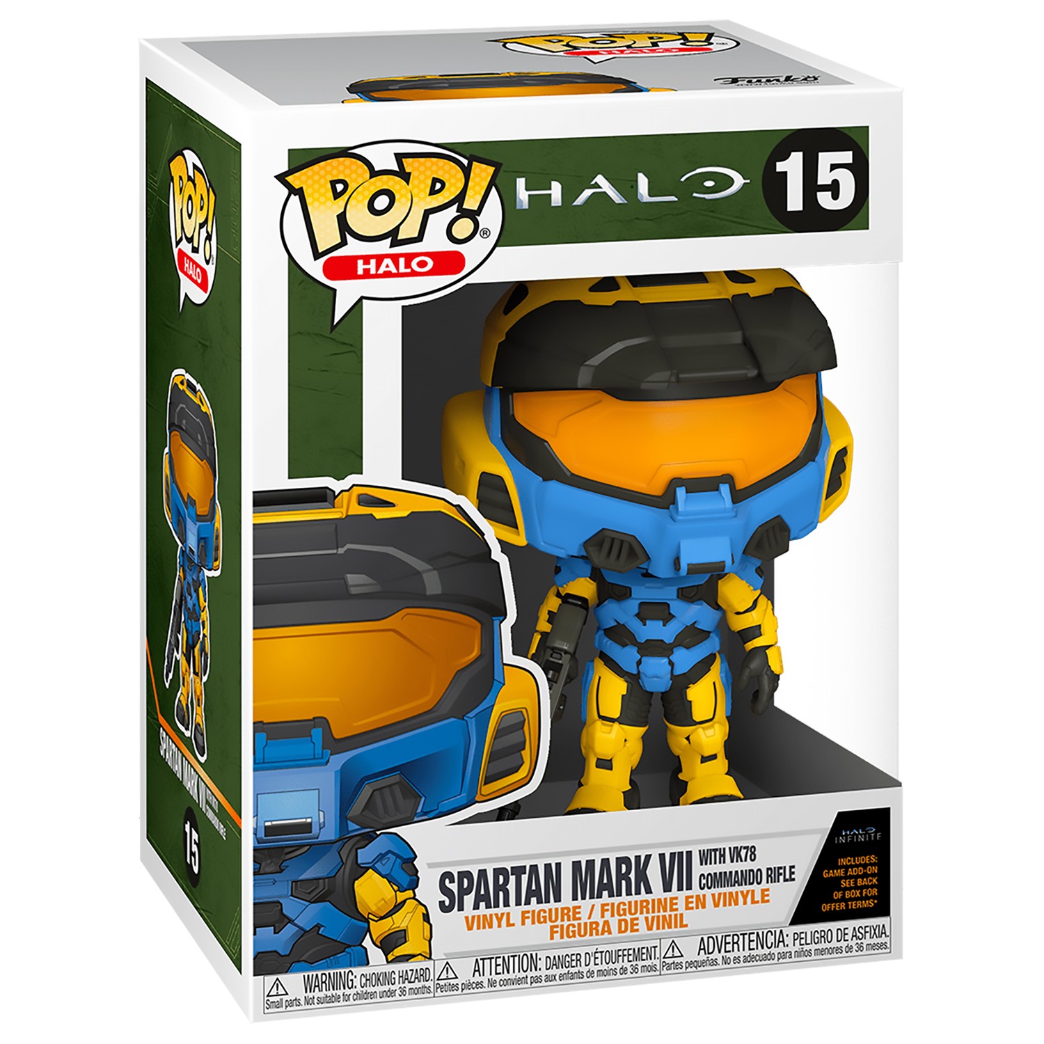 

Фигурка Funko POP! Games: Halo Infinite - Spartan Mark VII with VK78