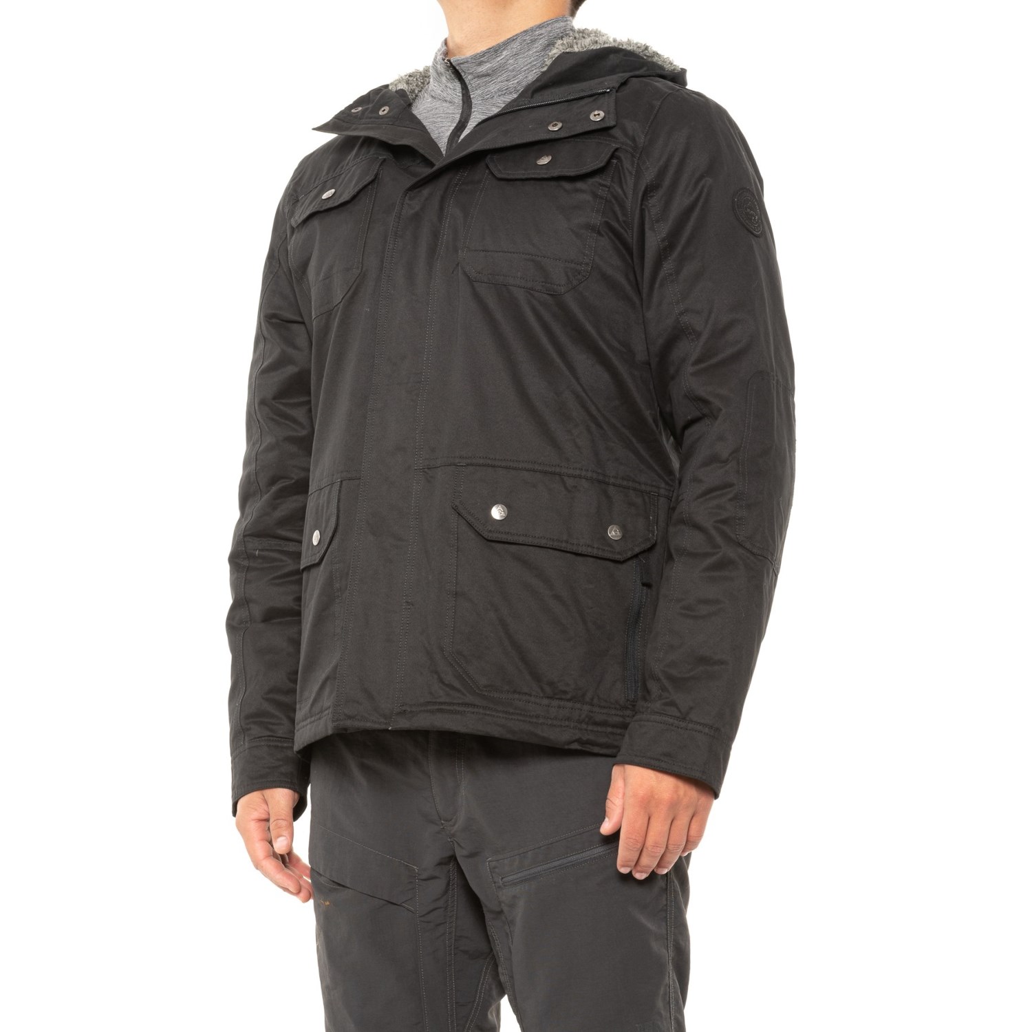 

Куртка Gerry Ridge Tech Canvas - Sherpa-Lined, Insulated Black,  (46, Куртка Gerry Ridge Tech Canvas - Sherpa-Lined, Insulated Black, M (46)