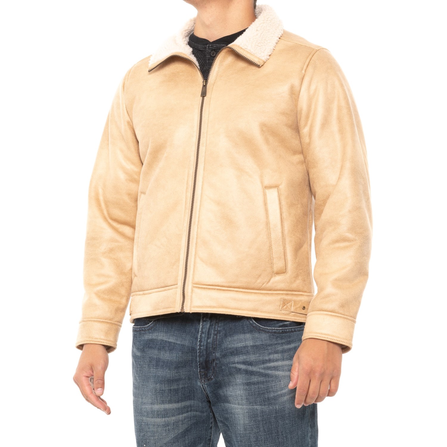 

Куртка Rainforest Faux Nubuck Aviator - Sherpa Lined Vtg Pine,  (46, Куртка Rainforest Faux Nubuck Aviator - Sherpa Lined Vtg Pine, M (46)