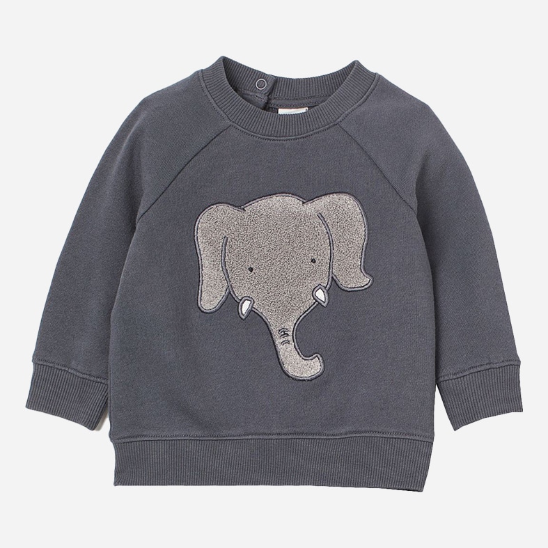 

Свитшот H&M 791589b39 80 см Серый