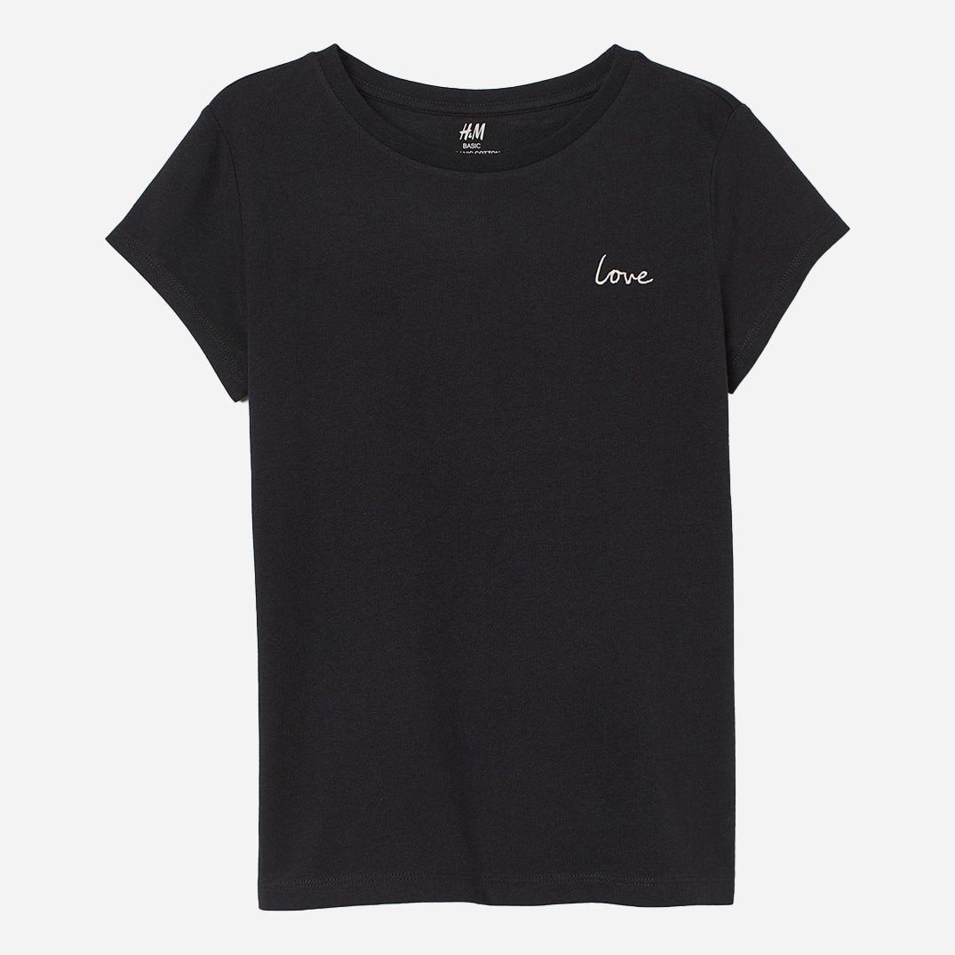 

Футболка H&M 890734b39 146-152 см Черная