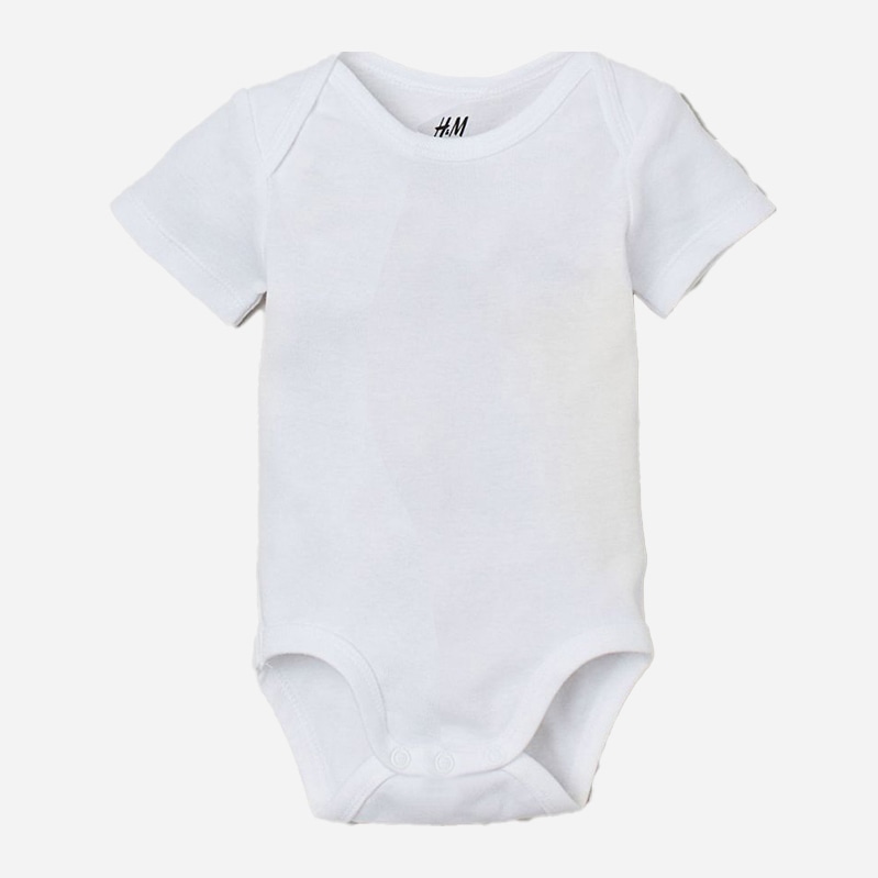

Боди-футболка H&M 705045b39 92 см Белое