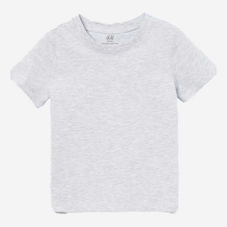 

Футболка H&M 942961b42 98-104 см Светло-серая