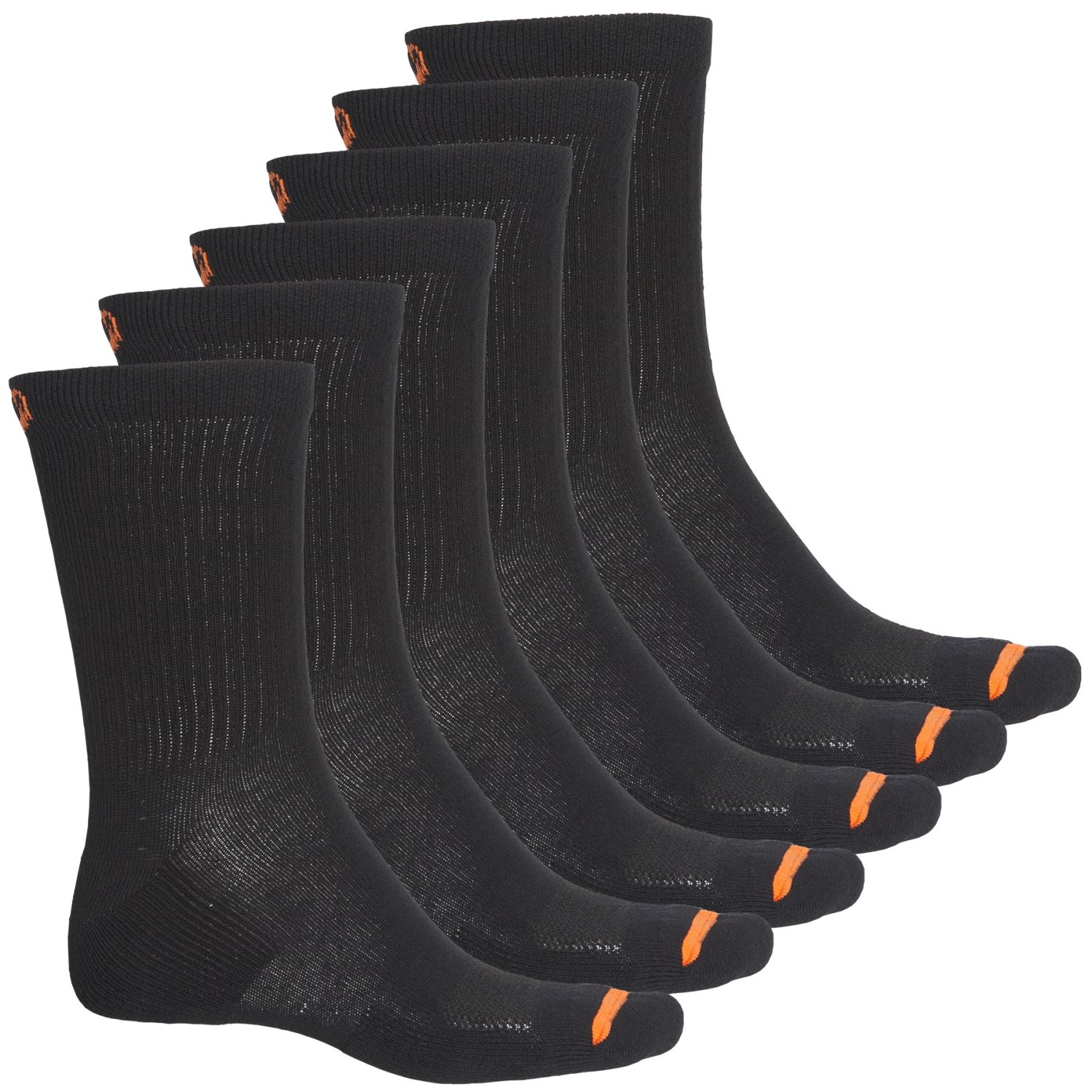 

Носки Merrell Cotton - 6-Pack, Crew Black,  (46, Носки Merrell Cotton - 6-Pack, Crew Black, M (46)