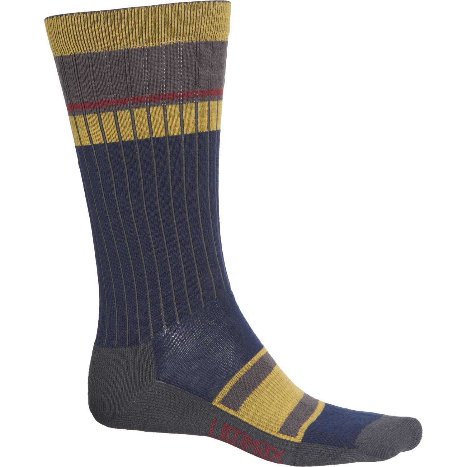 

Носки Wigwam Pikes Peak Peak-to-Pub - Merino Wool, Crew (For Men and Women) Navy, M (46)