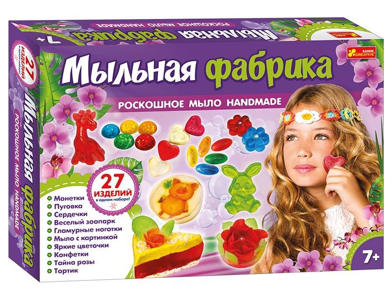 

Набор для творчества Ranok Creative Мыльная фабрика РУС (12180003)