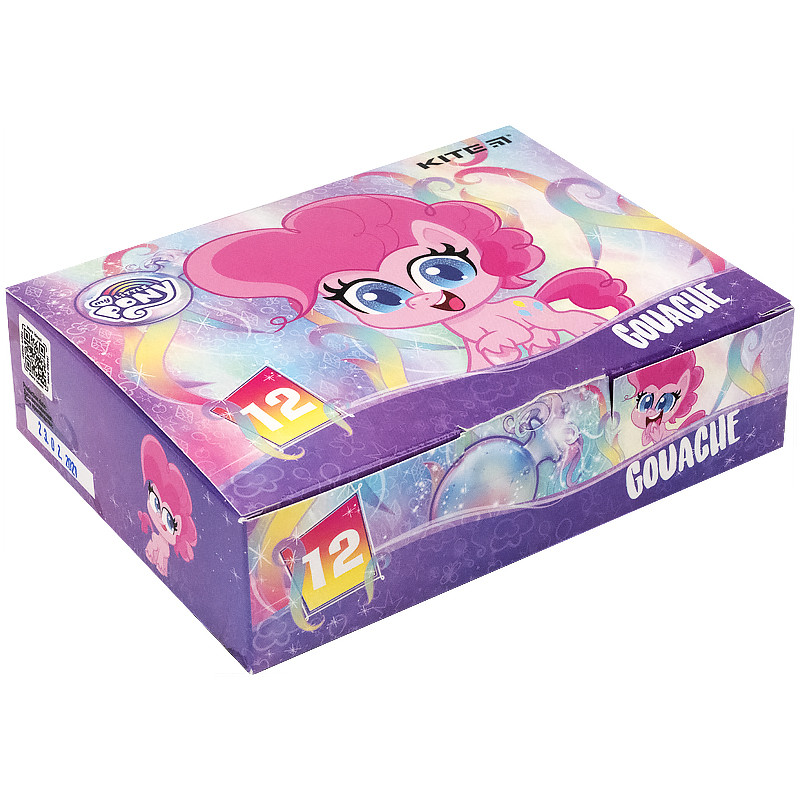 

Гуашь 12 цветов по 20 мл Kite My Little Pony LP21-063, 47819
