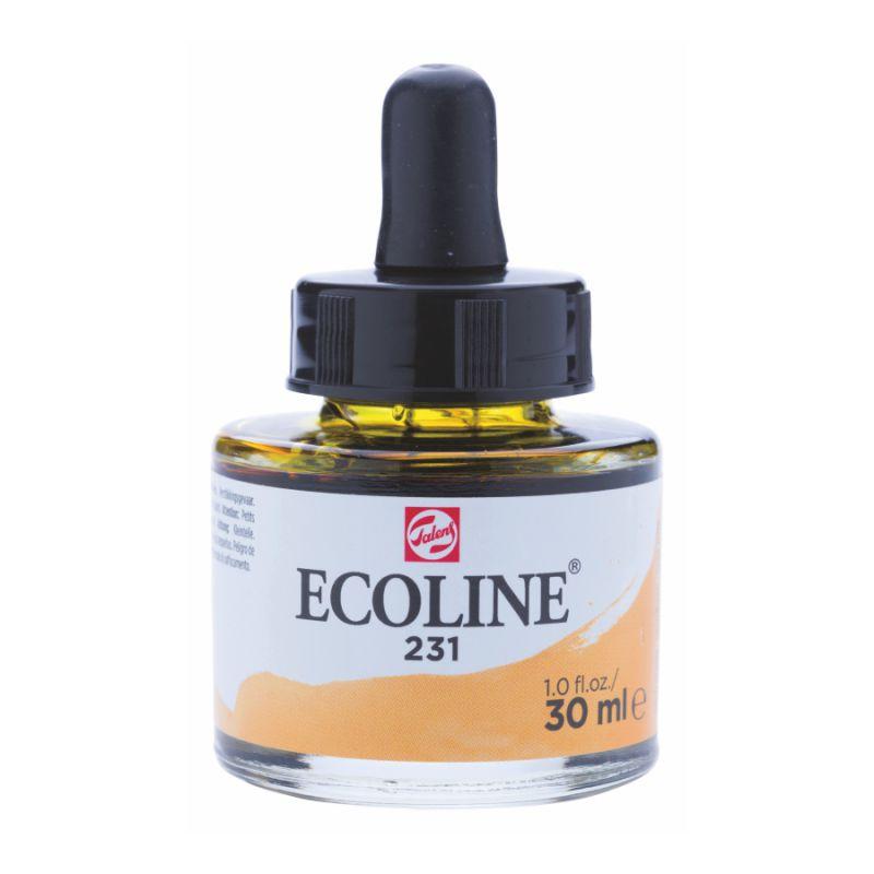 

Краска акварельная жидкая Ecoline (231), охра золотистая, 30 мл, Royal Talens, 11252311