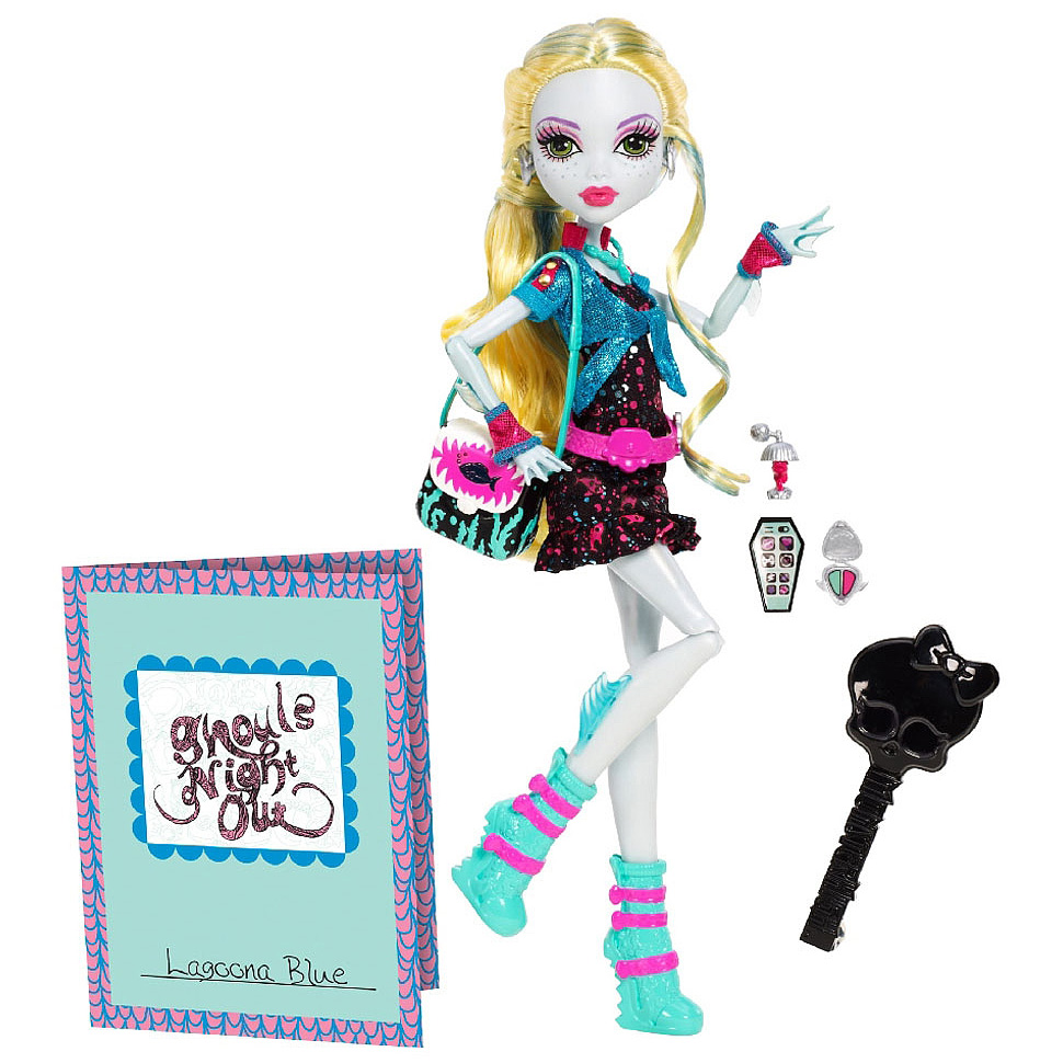 

Лялька Монстер Хай Лагуна Блю, серія Вечірка Monster High Ghoul's Night Out Lagoona Blue BBC11