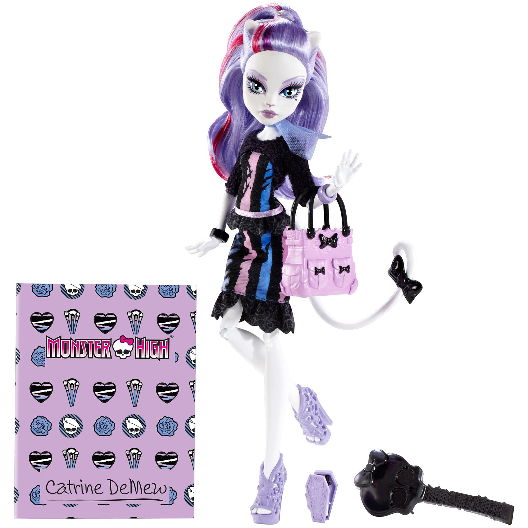 

Лялька Монстер Хай Кетрін ДеМяу, серія Скриместр Monster High New Scaremester Catrine DeMew BGD88