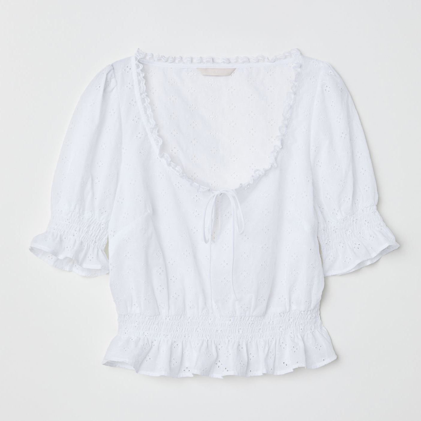 

Топ H&M 6581627log  Белый, Топ H&M 6581627log 38 Белый