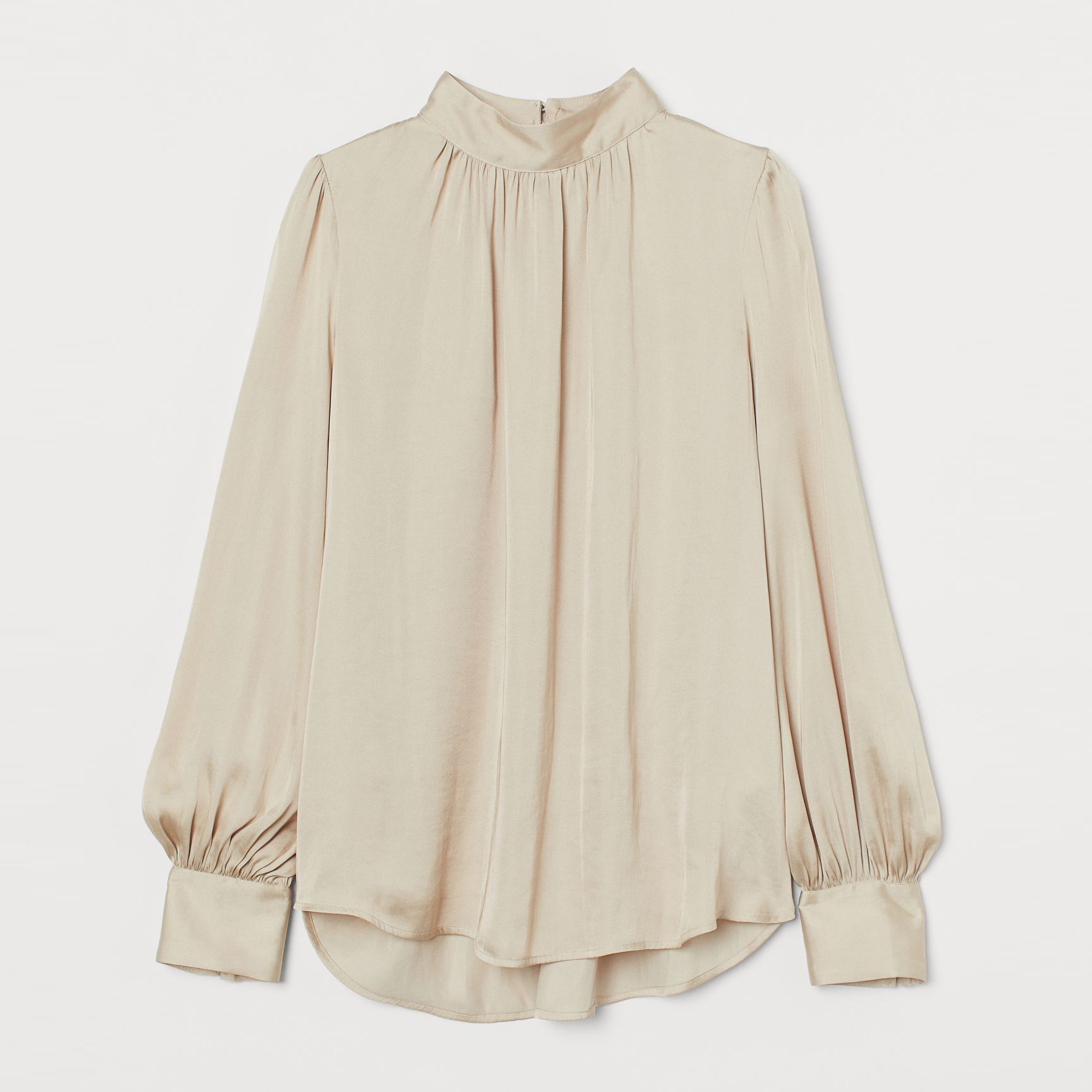 

Блузка H&M 8843192sm L Светло-бежевая