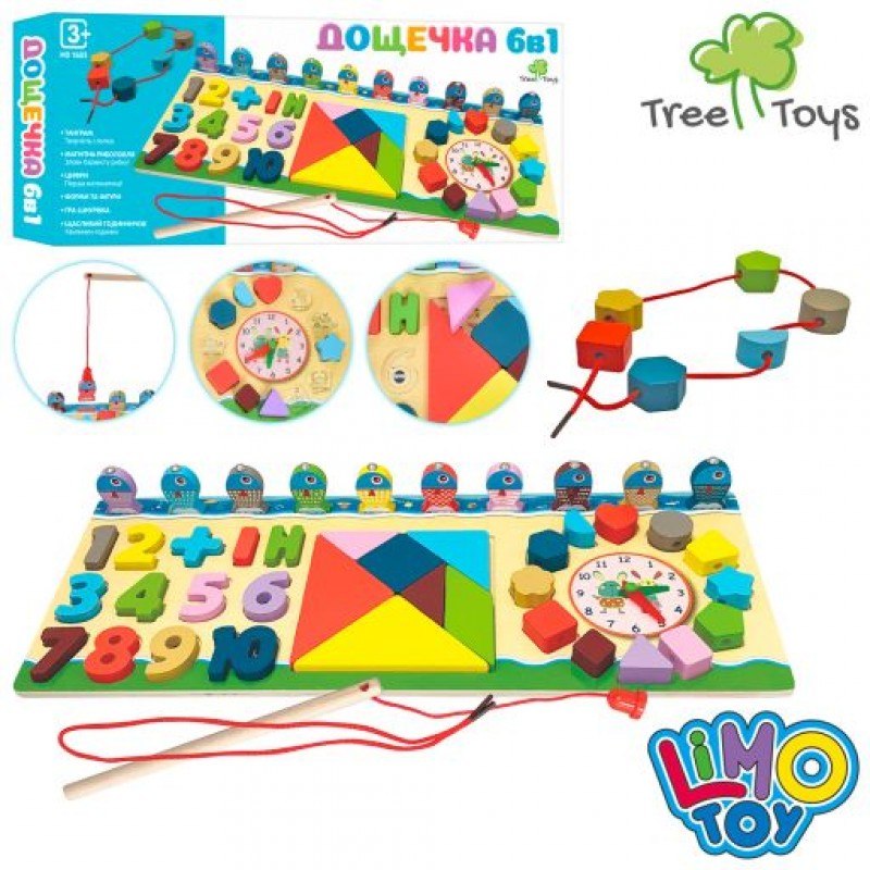 

Деревянная развивающая игра MD 1603 Tree Toys