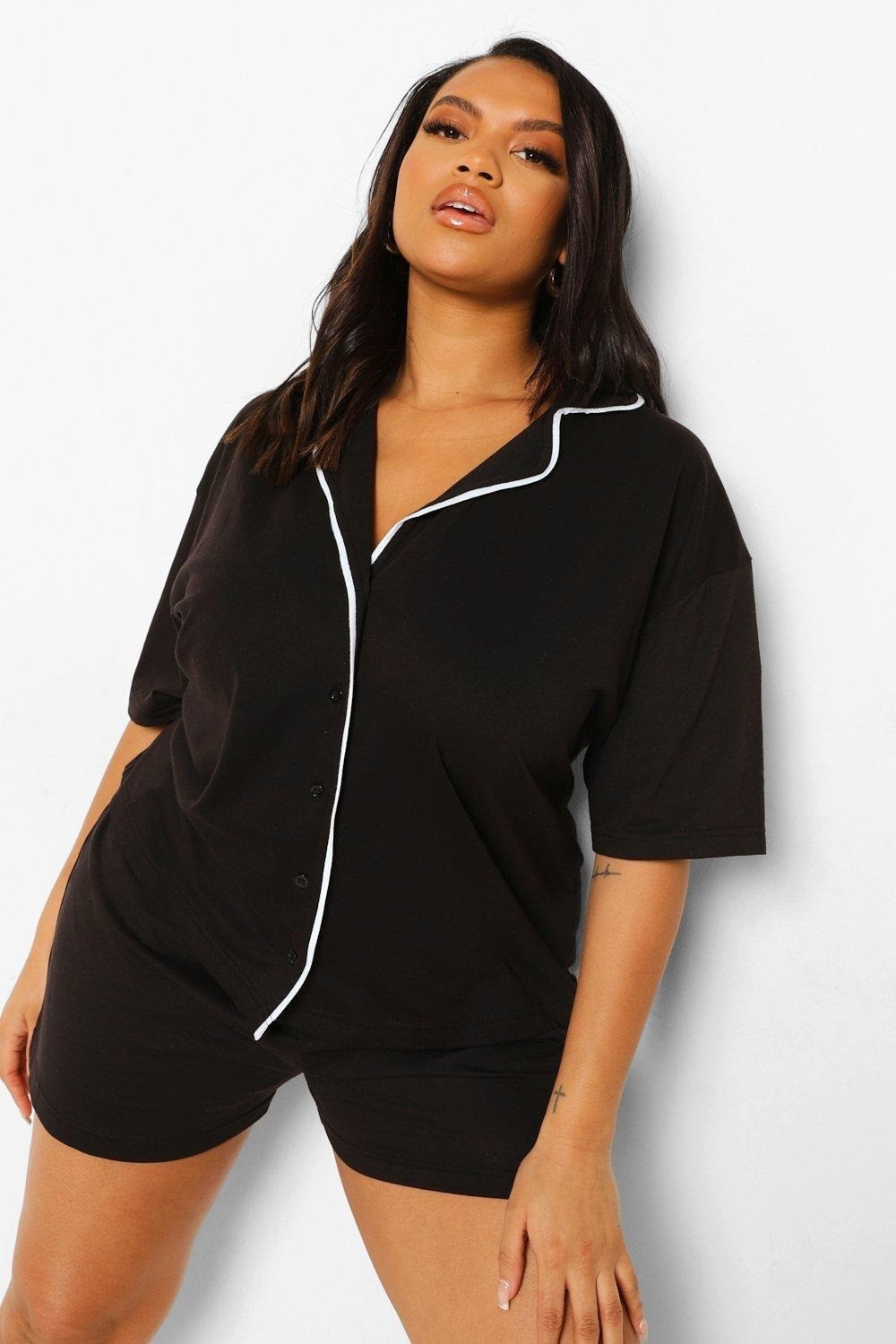 

Пижама Boohoo  черный 8520123003120, Пижама Boohoo 44 черный 8520123003120