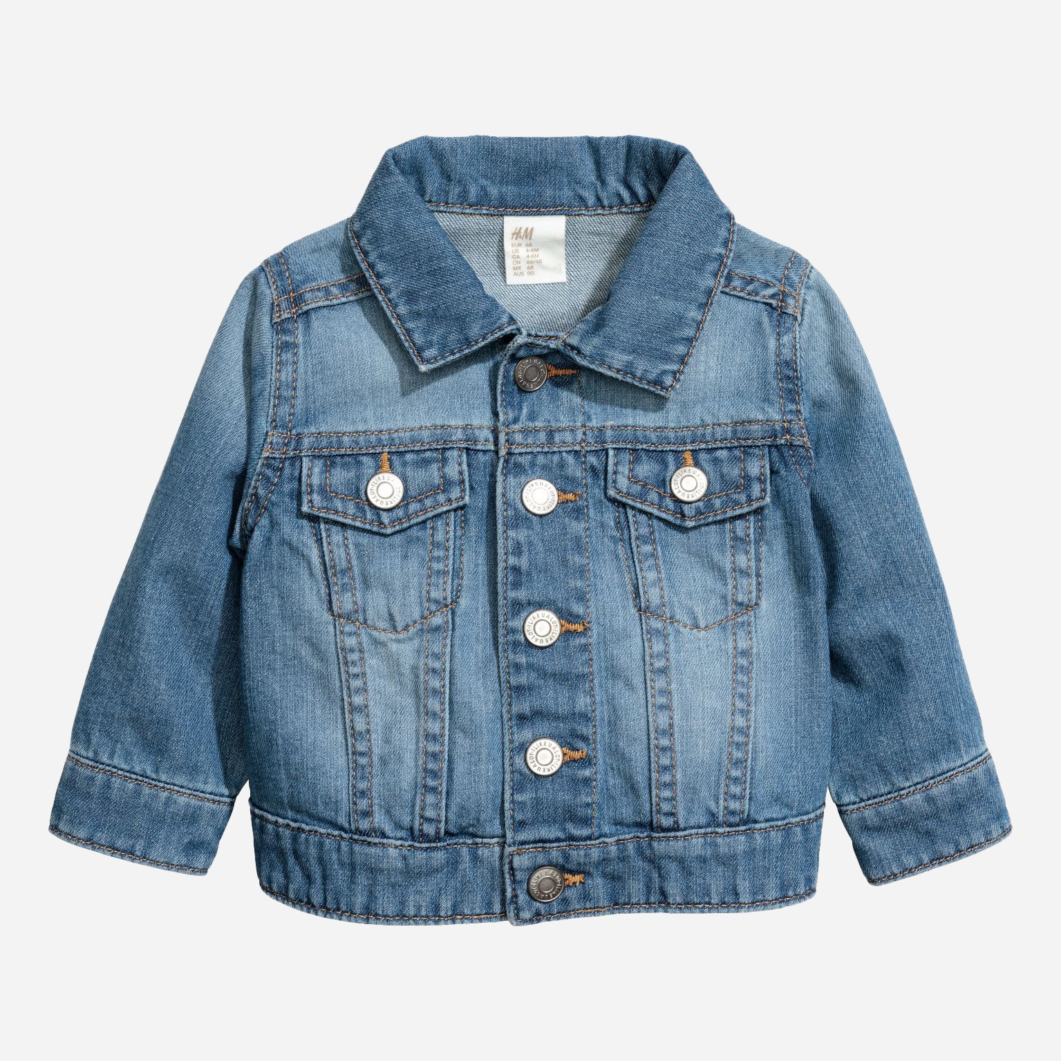 

Джинсовая куртка H&M 11-0556350-001 68 см Синяя (СА2000001889657)