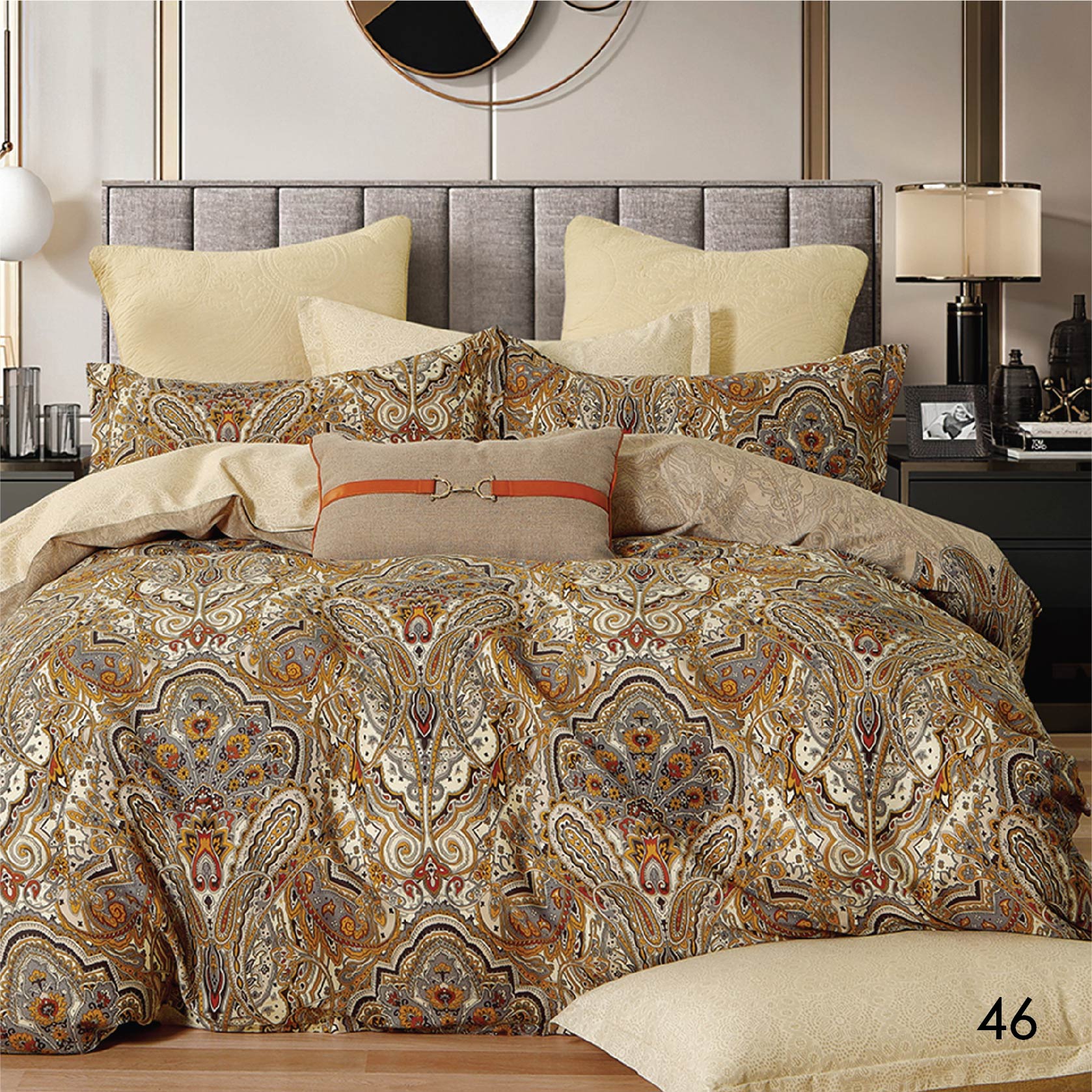 

Комплект постельного белья Isleep полуторный Сатин Twill 46