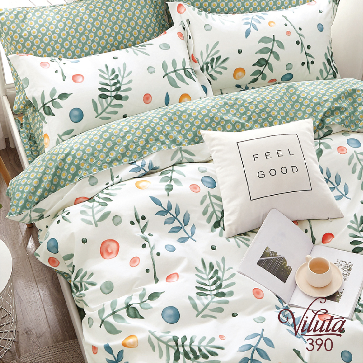 

Комплект постельного белья Вилюта двуспальный Сатин Twill 390