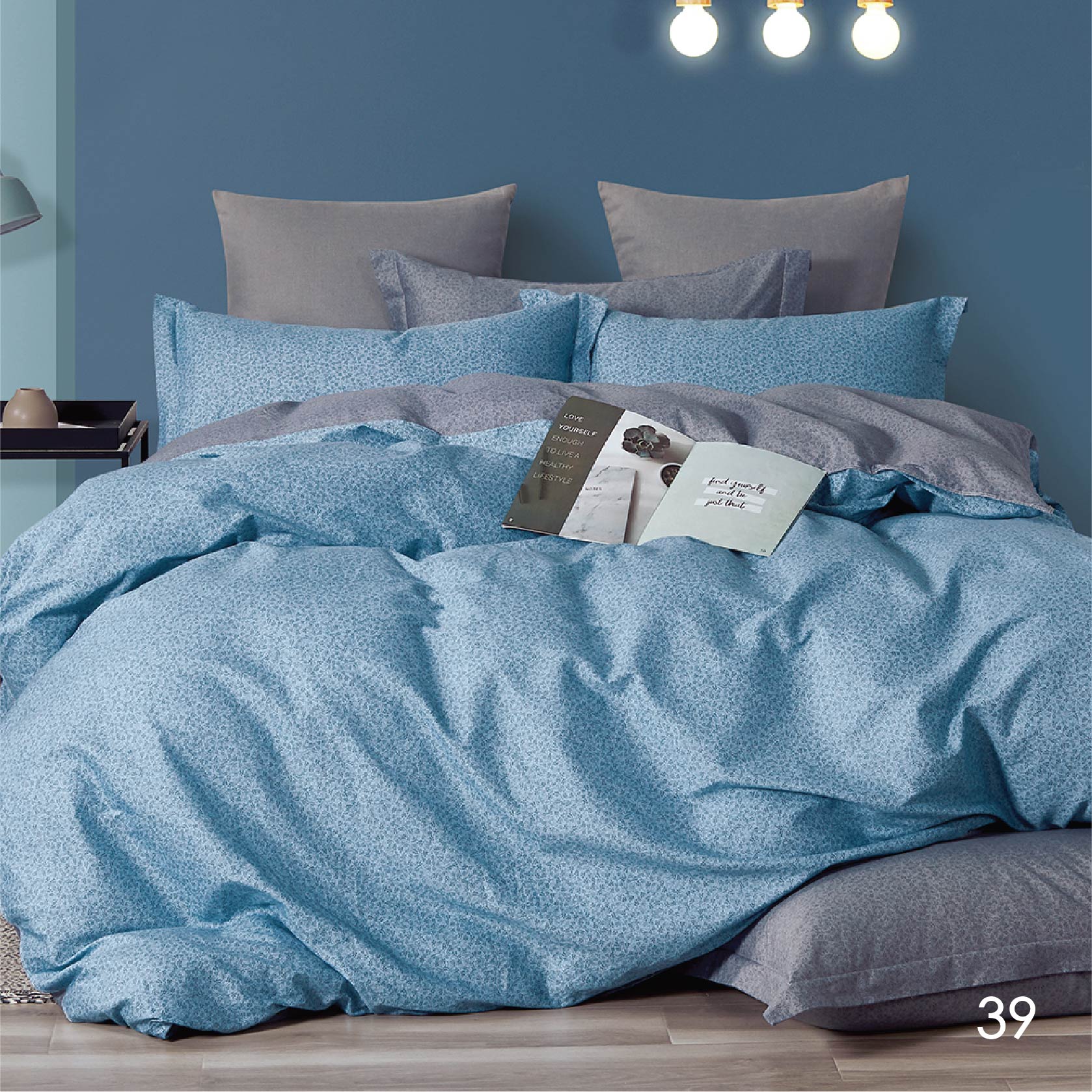 

Комплект постельного белья Isleep Семейный Сатин Twill 39