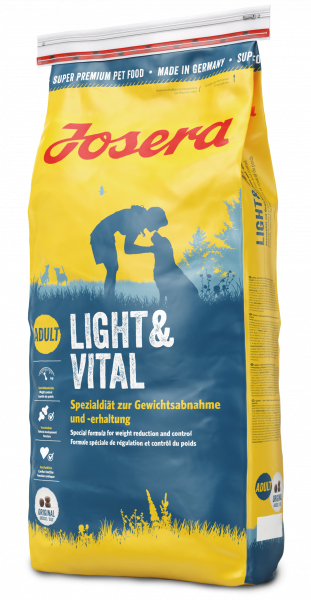 

Корм для собак Josera LIGHT & VITAL, 15 кг