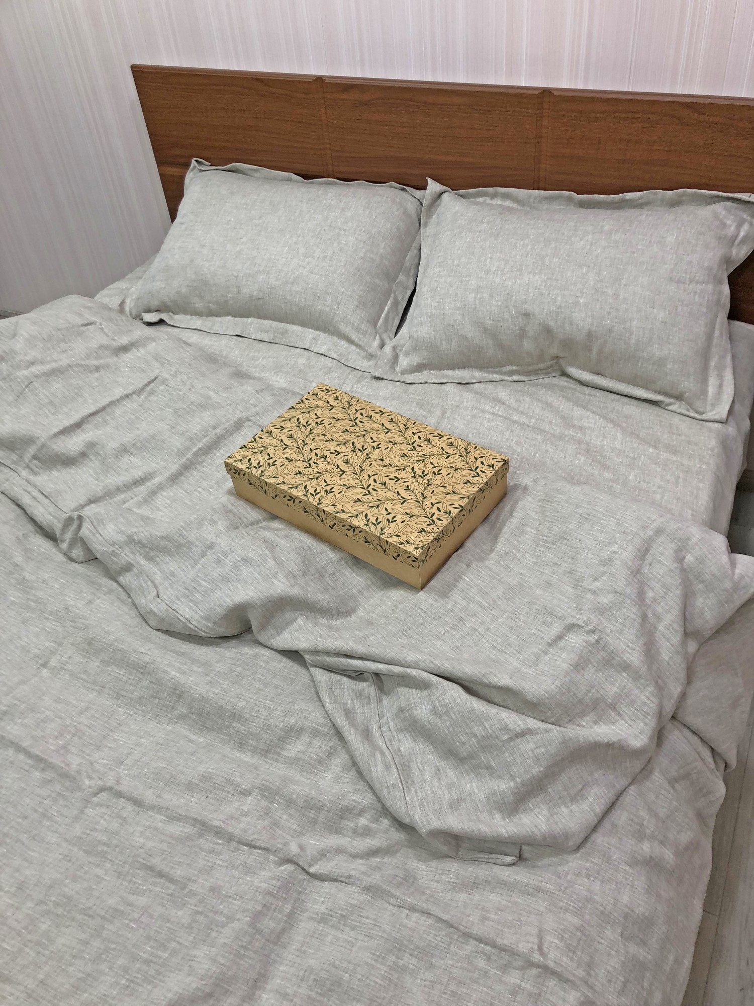 

Комплект льняного постельного белья Ukono «Soft Linen». Евро