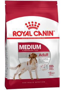 

Royal Canin Medium Adult, корм для взрослых собак средних пород, 15 кг