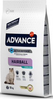 

Advance Cat Sterilized Hairball, для выведения шерсти у стерилизованных котов, 1.5 кг.