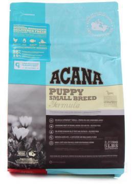 

Acana Puppy Small Breed, корм для щенков мелких пород, цыпленок и камбала, 2 кг.