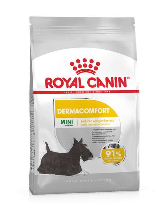 

Royal Canin Mini Dermacomfort 3 кг сухой корм (Роял Канин) для собак с раздраженной и зудящей кожей