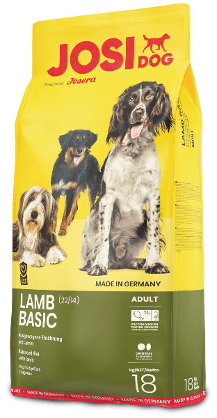 

Корм для собак JOSIdog LAMB BASIC, 18 кг