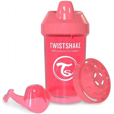 

Поильник-непроливайка Twistshake 8+ персиковая 300 мл (78064)
