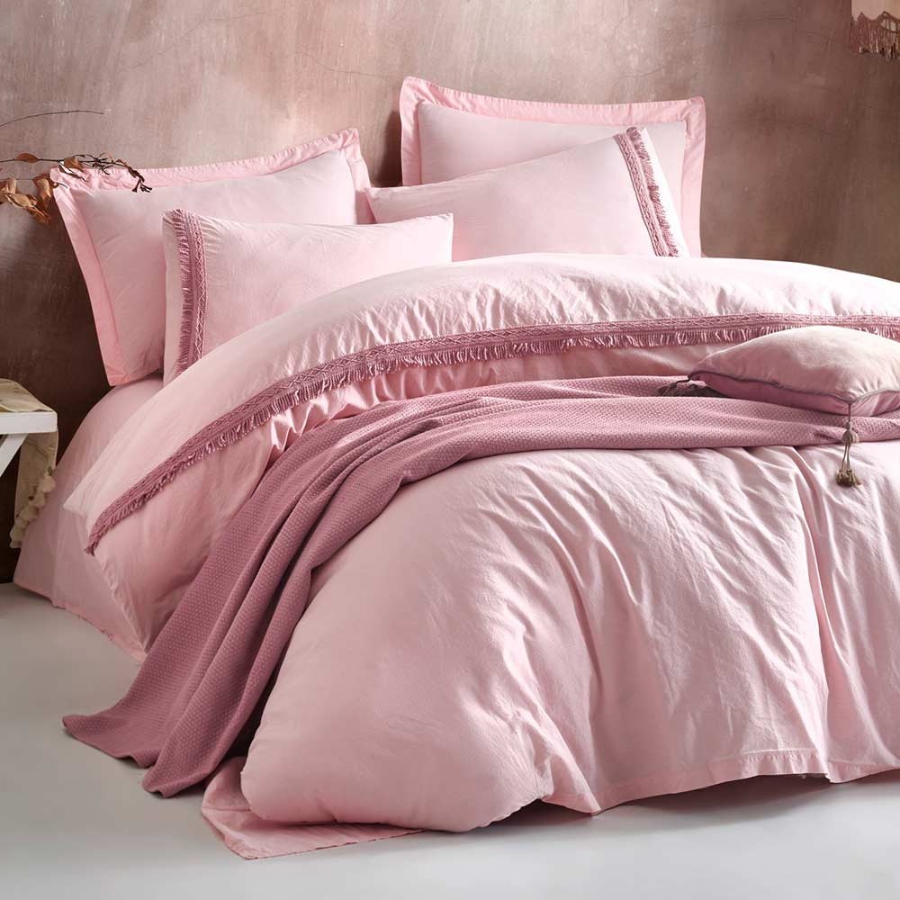 

Комплект постельного белья Cotton box ранфорс Pembe 200х220