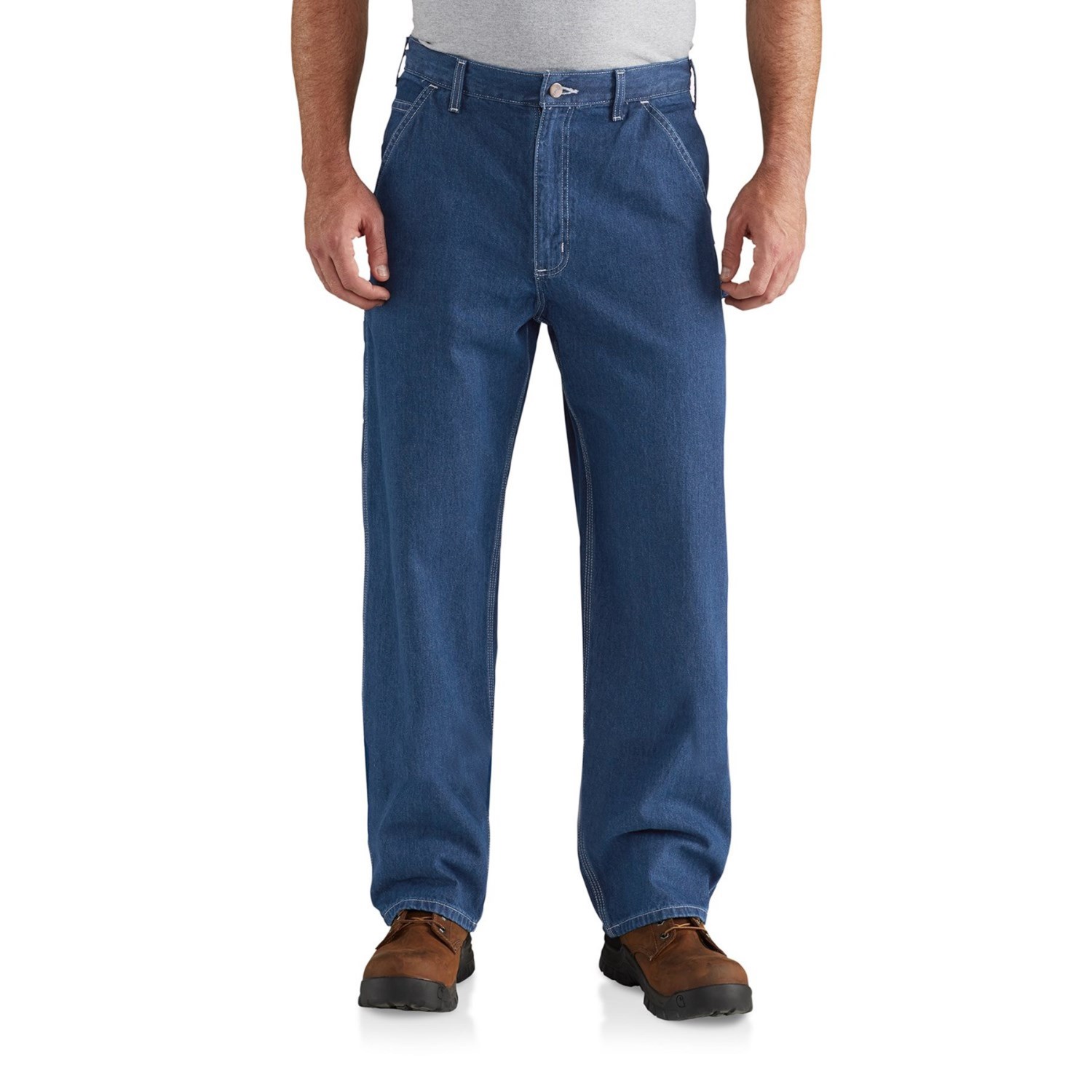 

Джинсы Carhartt B13 Loose Original Fit Work Dungaree Jeans - Factory Seconds Darkstone , 52W 32L