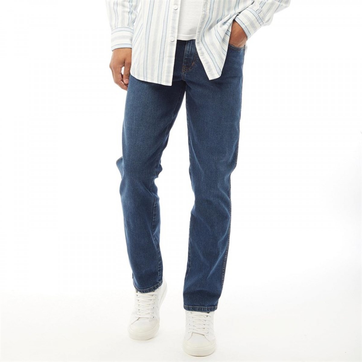 

Джинсы Wrangler Texas Straight Fit Game On Blue, 32W 32L