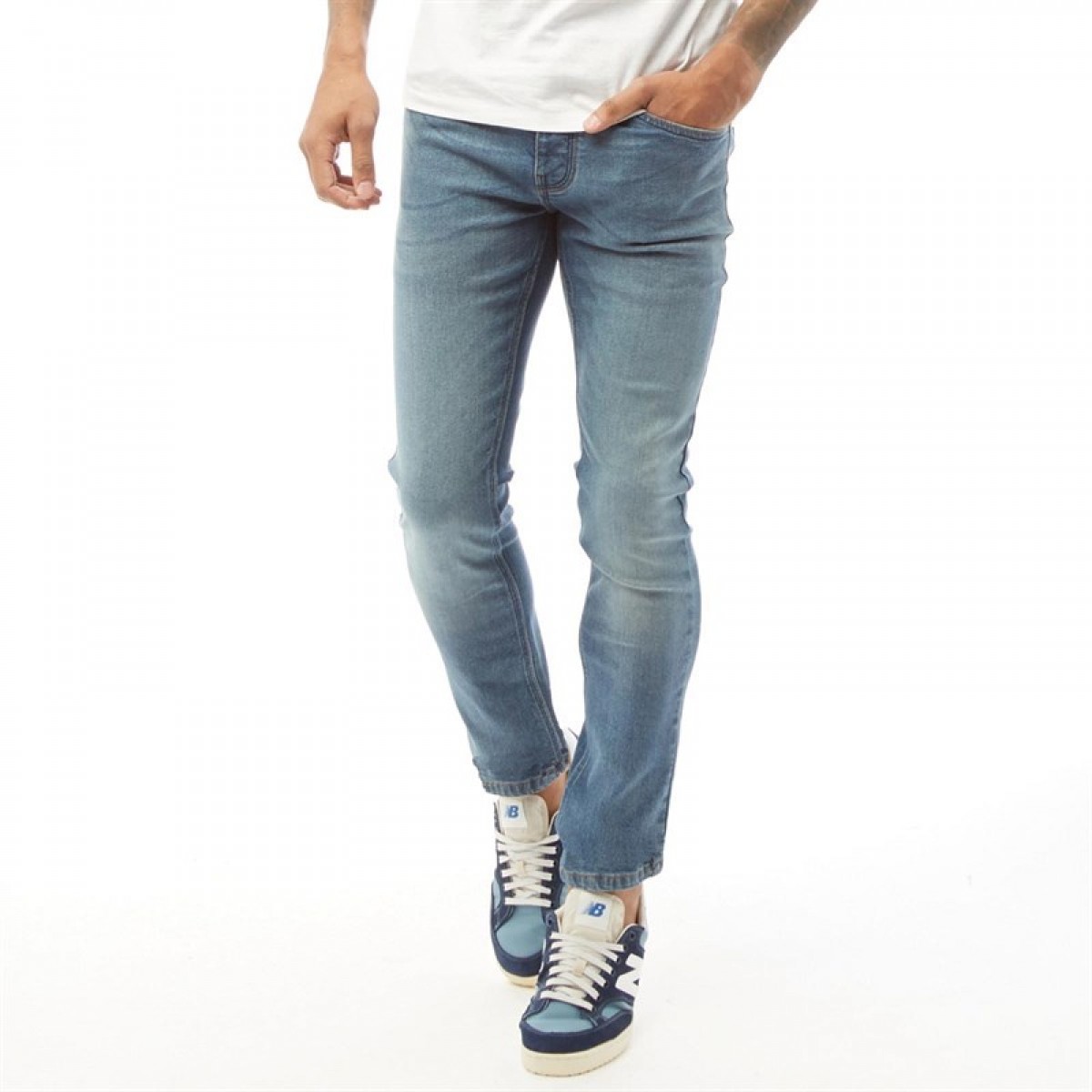 

Джинсы French Connection Slim Fit IND07 Lightwash Light Blue, 30W 32L