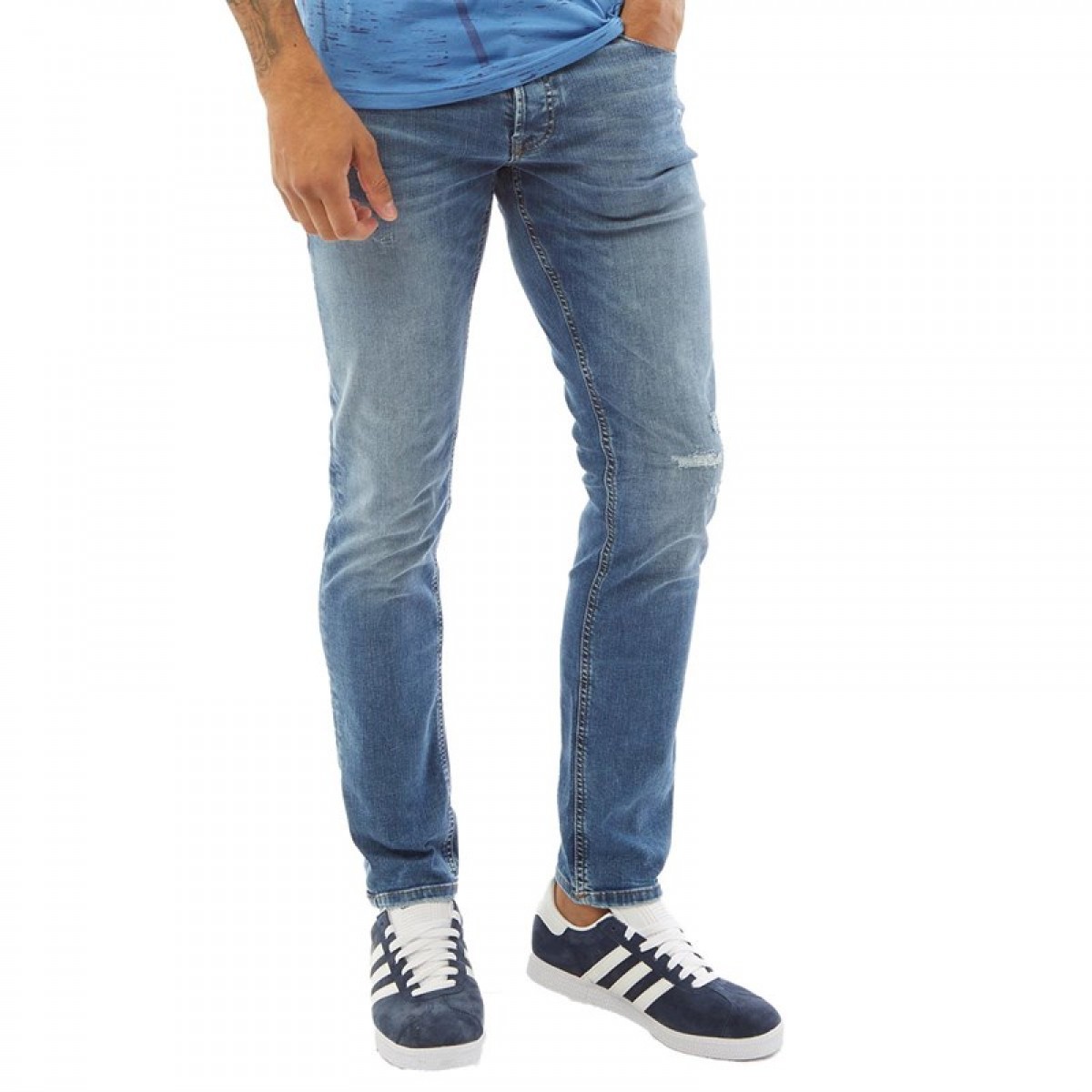 

Джинсы JACK AND JONES Glenn Org Jos 688 Slim Fit Blue Denim Mid Blue, 31W 34L