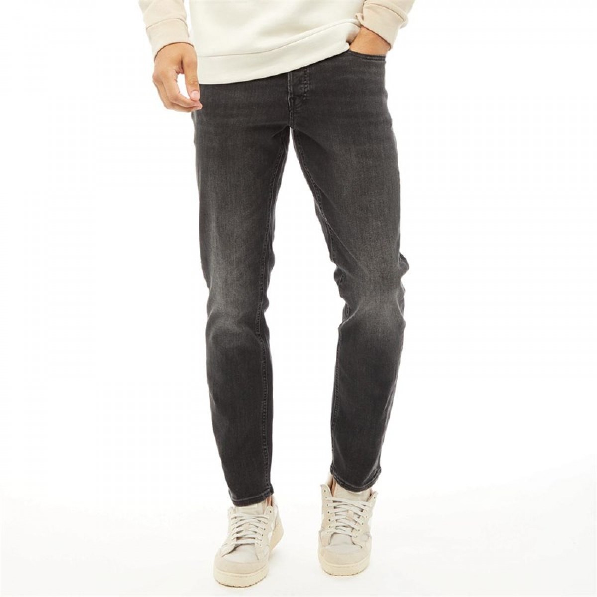 

Джинсы JACK AND JONES Tim Original AM 785 Slim Straight Fit Black Denim Black, 30W 32L