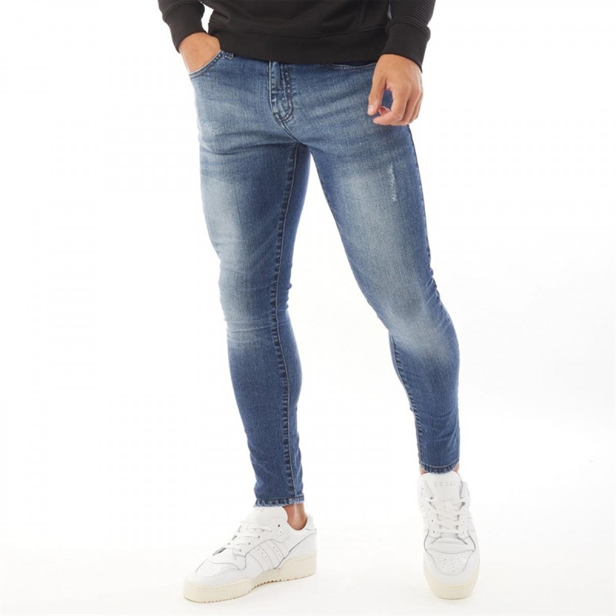 

Джинсы 883 Police Brady Deegan 549 Skinny Stretch 549-Blue Denim Blue, 28W 32L