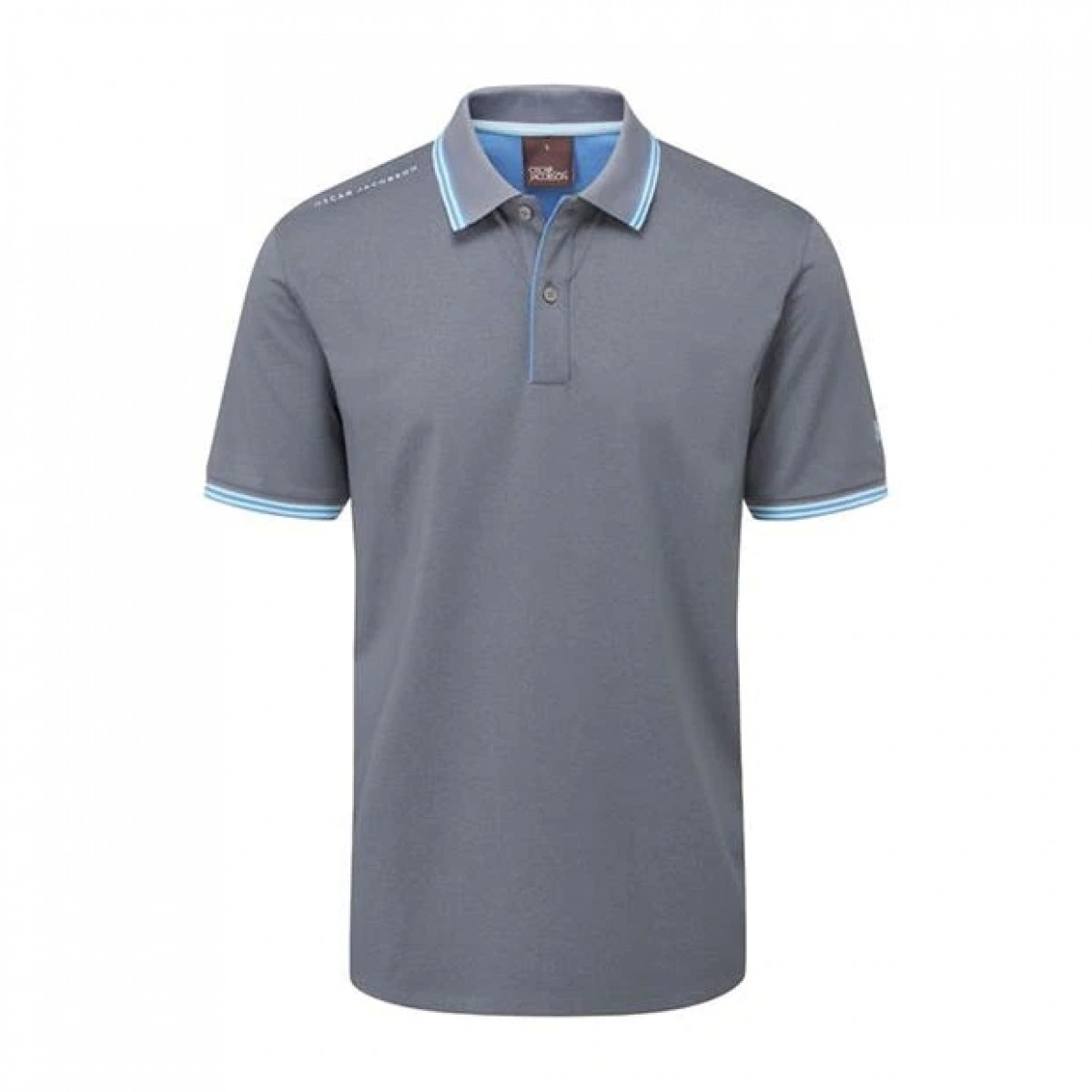

Поло Oscar Jacobson Blue Charcoal,  (46, Поло Oscar Jacobson Blue Charcoal, M (46)