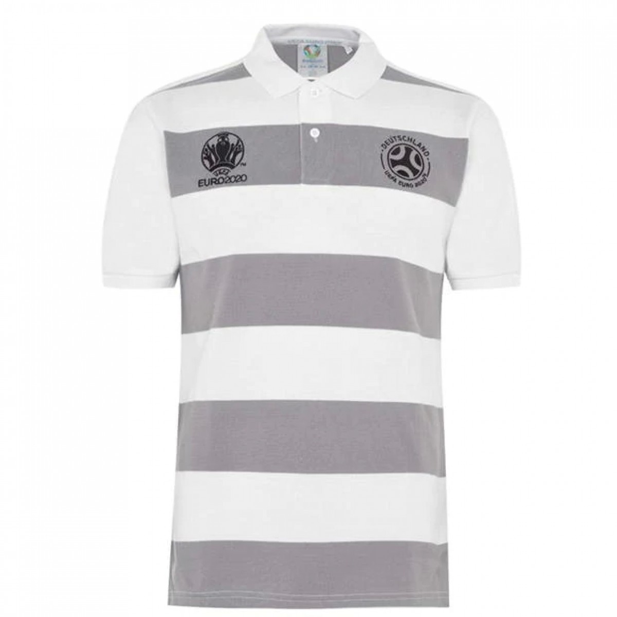 

Поло UEFA Euro 2020 Germany Stripe White/Charcoal, S (44)