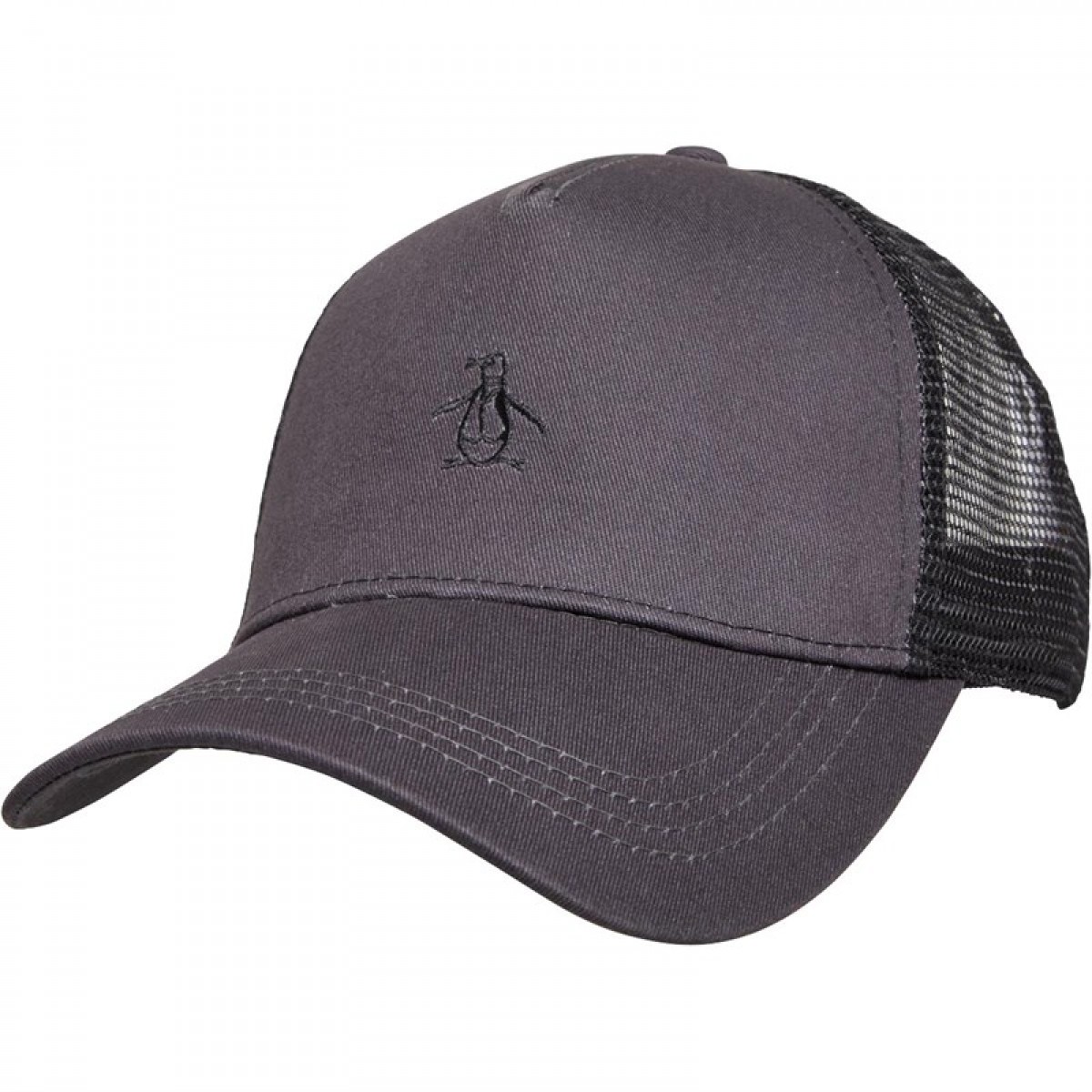 

Кепка Original Penguin Harry Trucker Charcoal Dark Charcoal, Универсальный