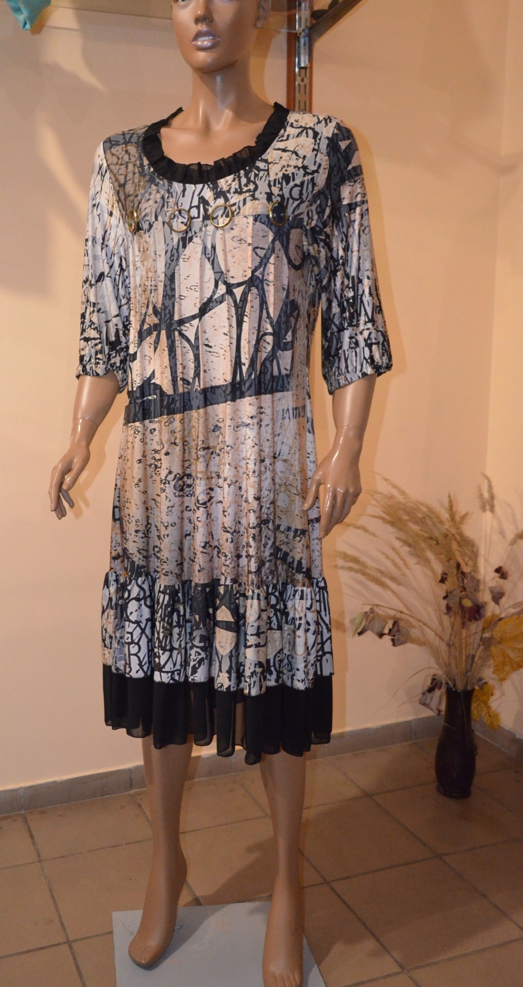 

Платье с прином свободное .размер, Платье с прином свободное .размер 52