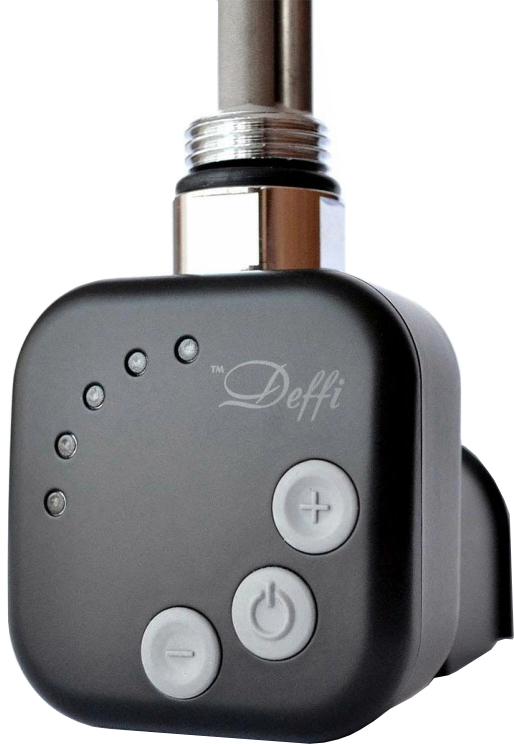 

ТЭН электрический DEFFI HEC 600W с маскирующим элементом черный