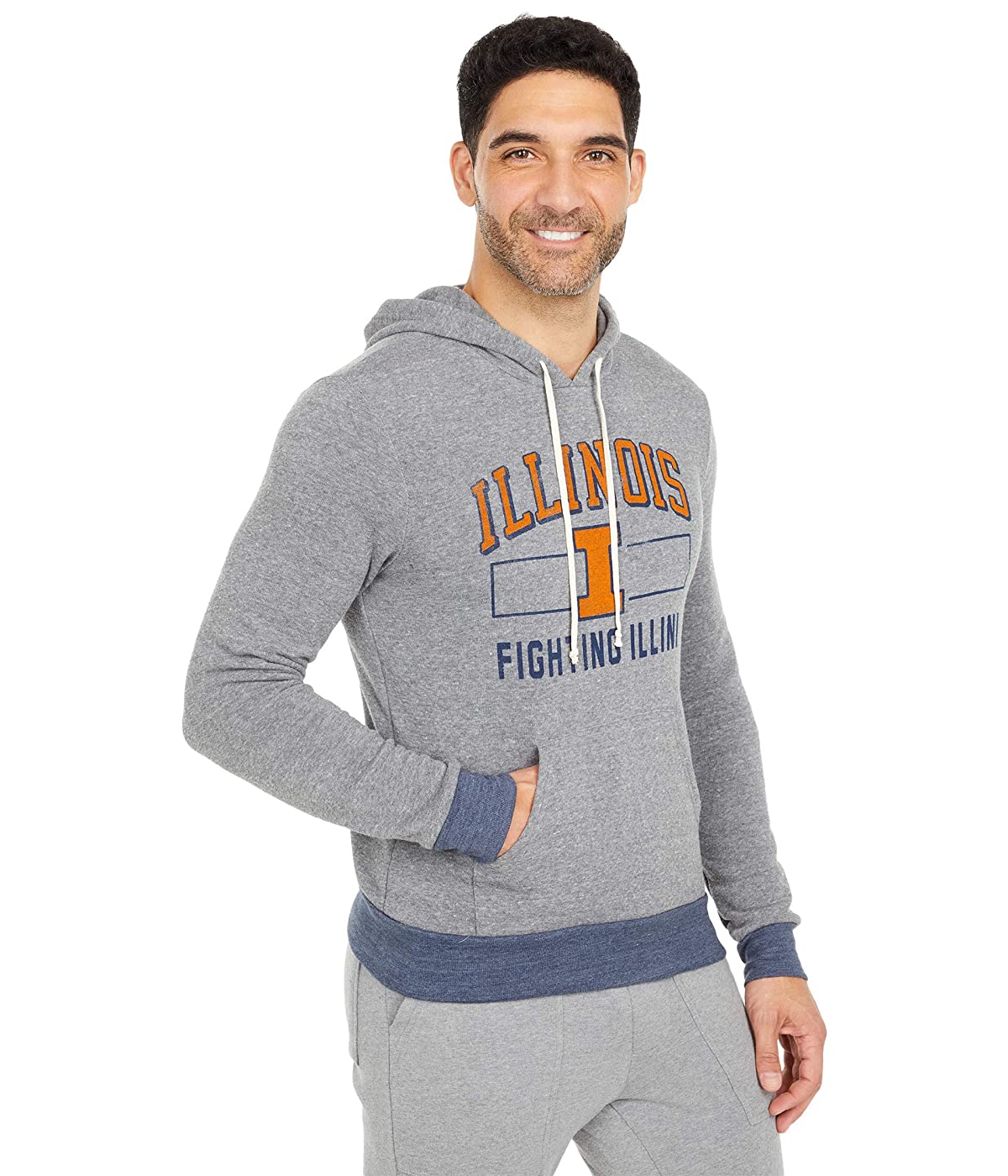 

Худи Champion College Illinois Fighting Illini Challenger Eco Grey/Eco True Navy,  (48, Худи Champion College Illinois Fighting Illini Challenger Eco Grey/Eco True Navy, L (48)