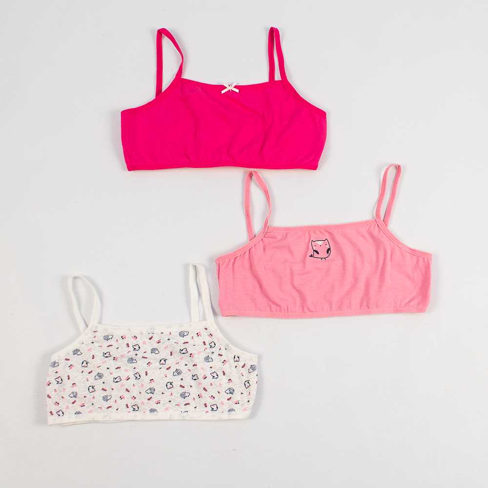 

Комплект із 3-х одиниць: топи підліткові різнокольорові 14/15 різнокольоровий (67500-115)