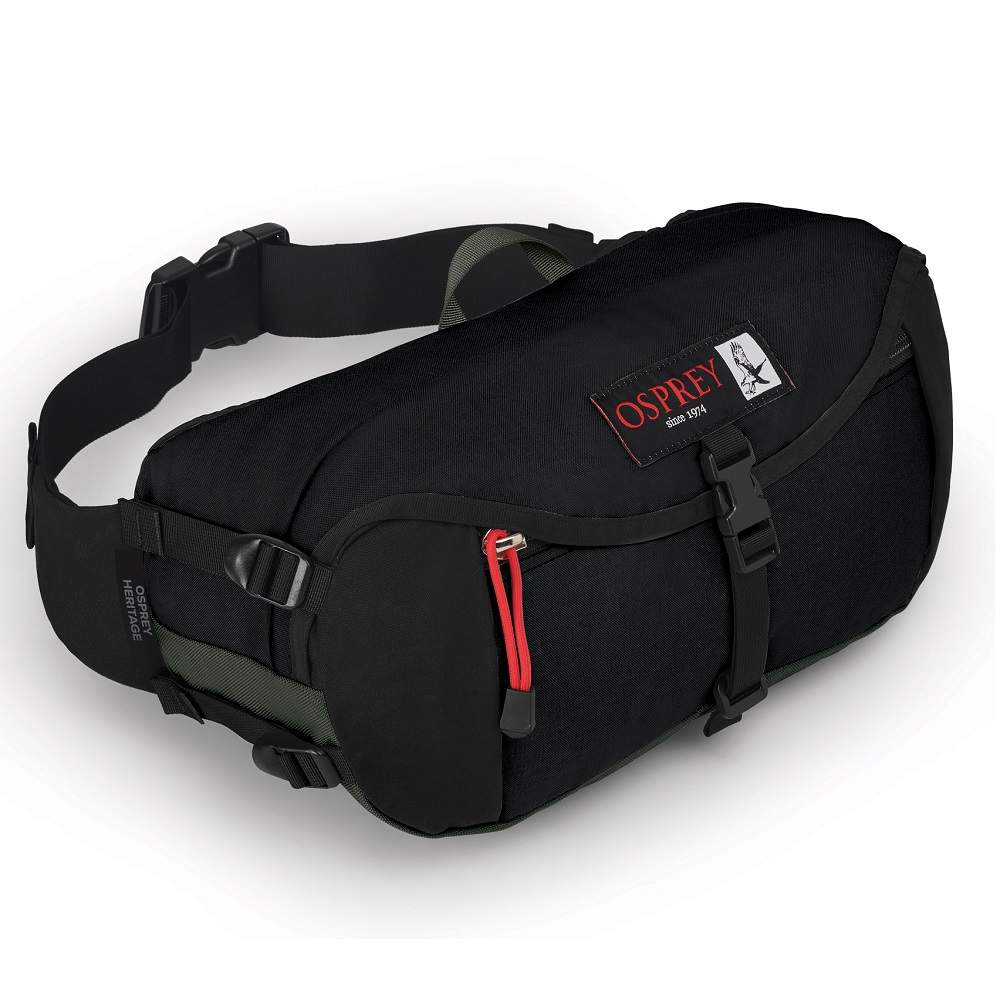 

Поясная сумка Osprey Heritage Waist Pack 8 Bazan Black 009.001.0161