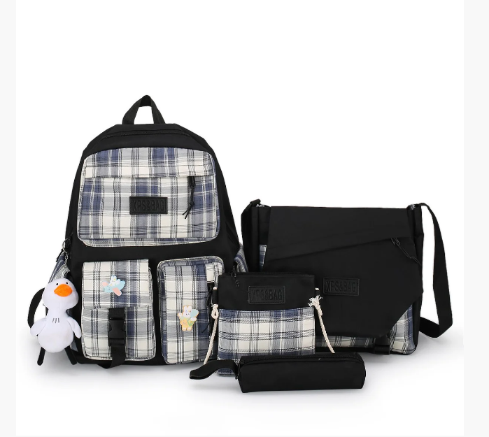 

Рюкзак женский + сумки + пенал Комплект XPSiBAG Черный (279G)