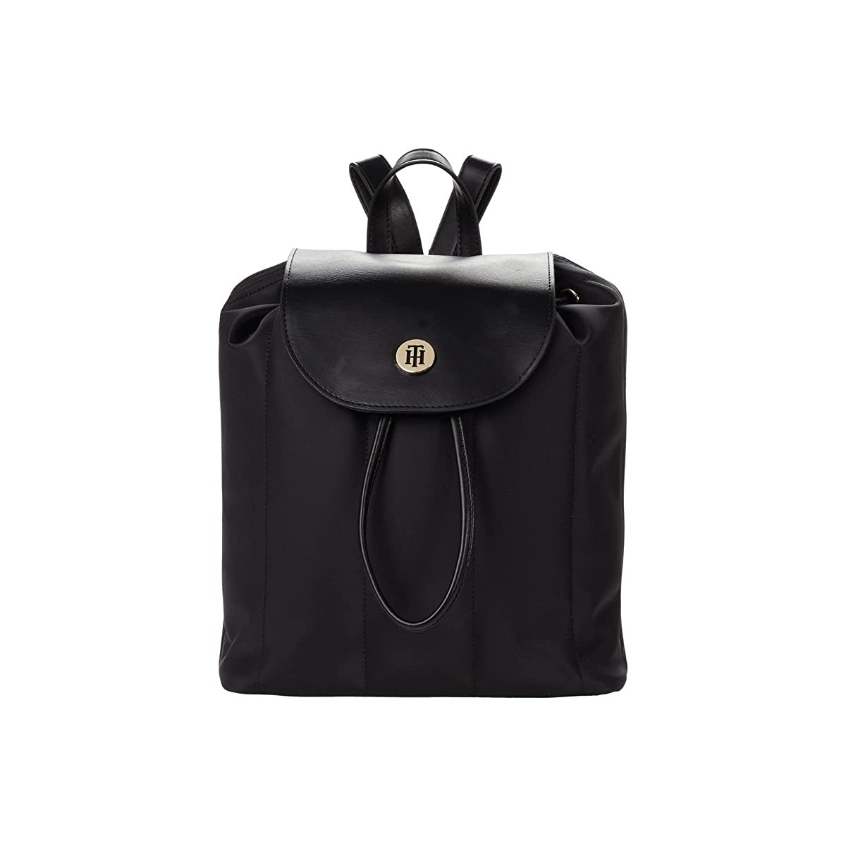 

Рюкзак Tommy Hilfiger Noreen II-Flap -Smooth Nylon Black, Универсальный