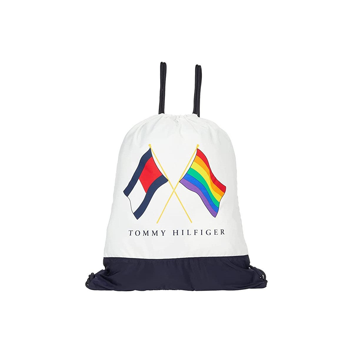 

Рюкзак Tommy Hilfiger Pride Drawstring Bright White, Универсальный