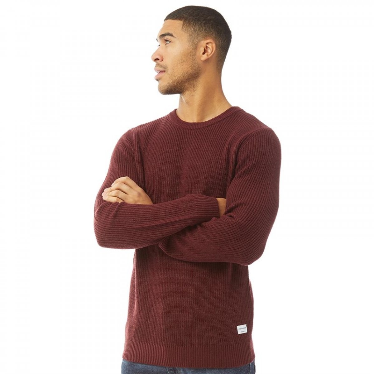 

Джемпер JACK AND JONES Andreas Knit Neck Port Red,  (44, Джемпер JACK AND JONES Andreas Knit Neck Port Red, S (44)