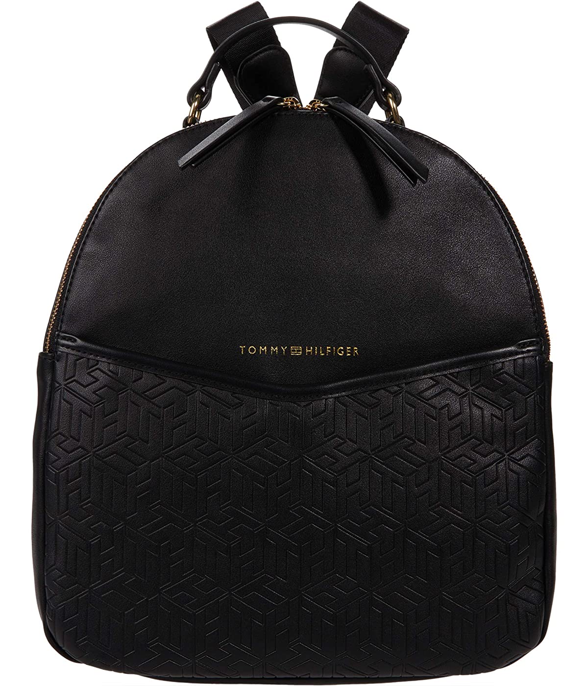 

Рюкзак Tommy Hilfiger April - TH Cube Embossed PVC Black, Универсальный